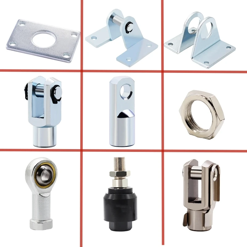 Y I Connector Threaded Joint Cylinder Connecting Rod Thread Various Models Fully Functional Fittings for MAL SC Flange plate LB