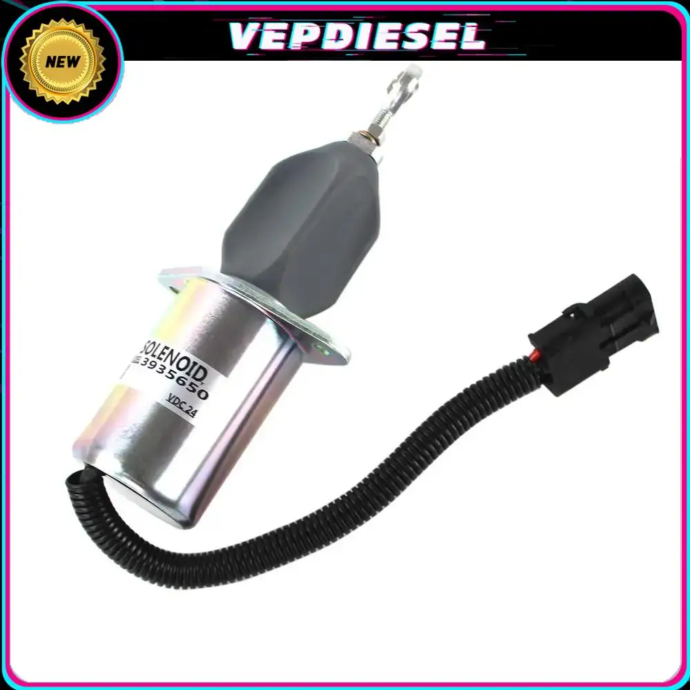 

Fuel Shut Off Solenoid Valve 3991167 SA-4941-12 3964627 For Fuel Cummins 4BT 12V Engines Solenoid Accessories