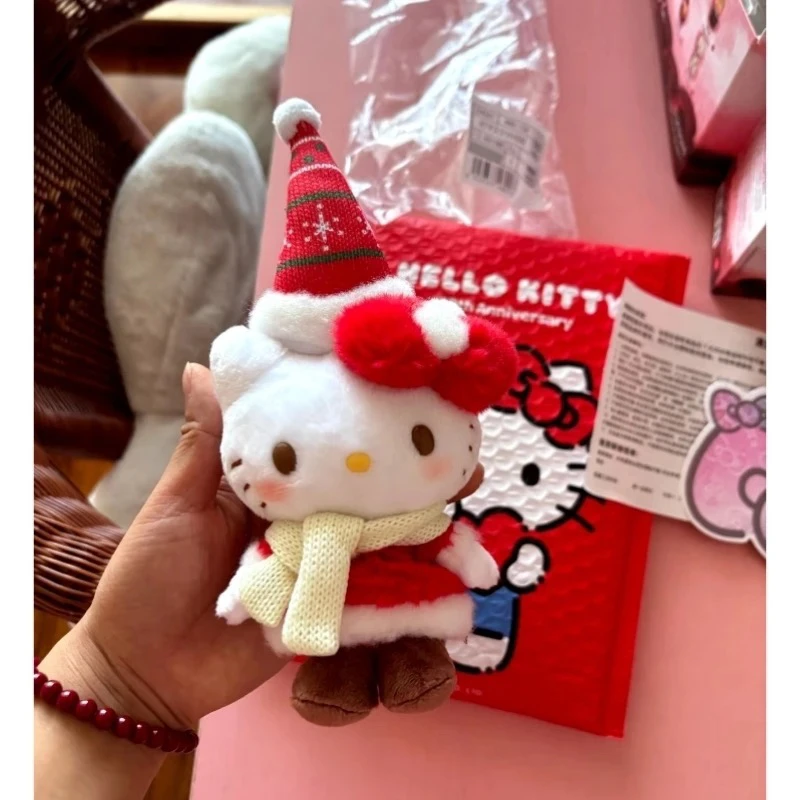 

Hello Kitty Kawaii Plush Doll Fashion Cartoon Girl Heart Toy Small Pendant Girlfriend Birthday Gift Women Accessories Wholesale