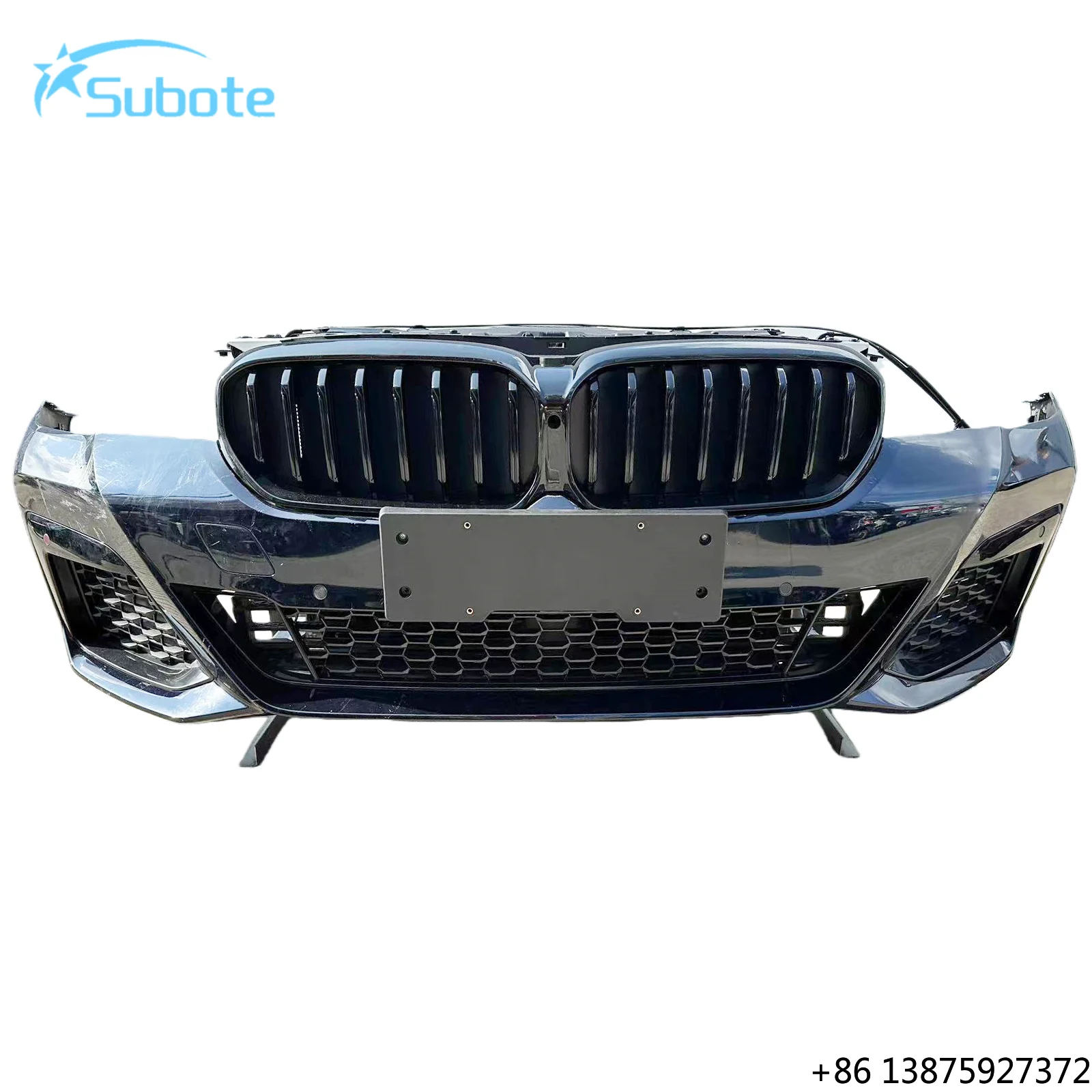 

Высококачественный Оригинальный Б/У Передний Бампер для BMW 5 серии G30 G38 LCI, Комплект Кузовных Деталей, Кронштейн Вентилятора Радиатора