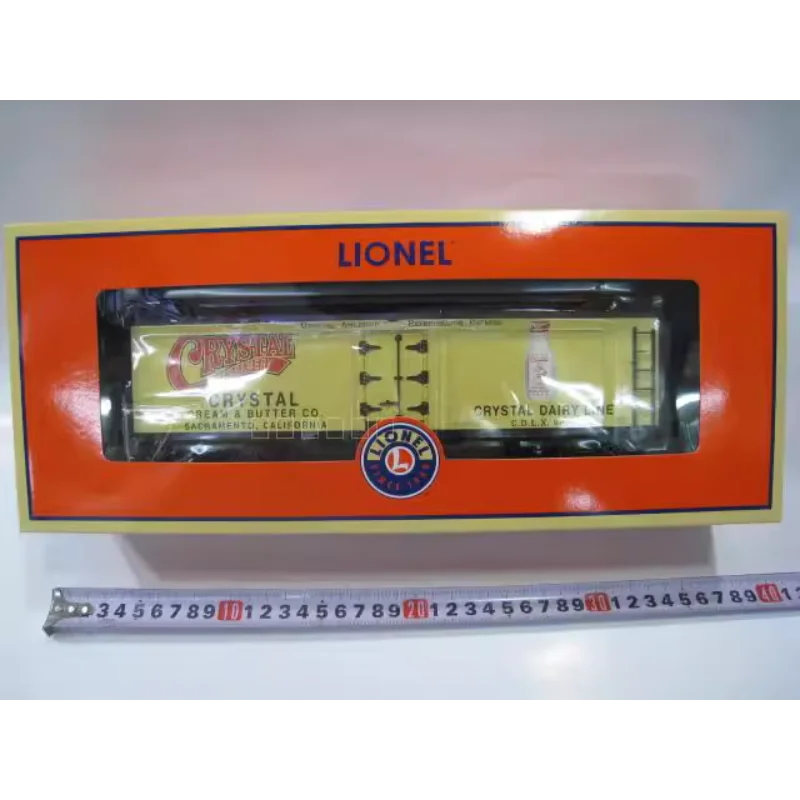 다이캐스트 LIONEL 1/48 스케일 기차 캐리지 트랙 오리지널 패키지 6-52576 합금 자동차 모델 소장 장난감 선물 기념품 디스플레이