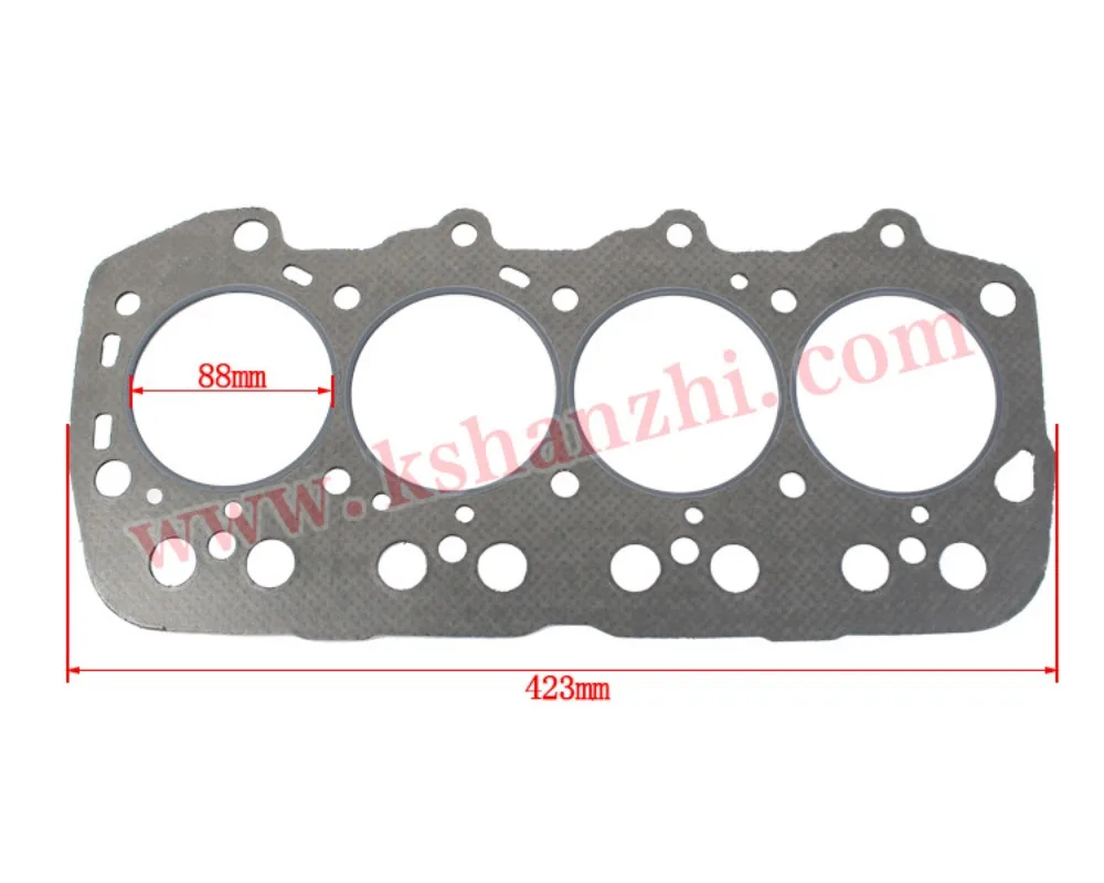 04111‑20401‑71 Full Engine Overhaul Gasket Kit, Aftermarket Part for Toyota 7F 8F Forklift 1DZ 1DZ‑2 Diesel Engine