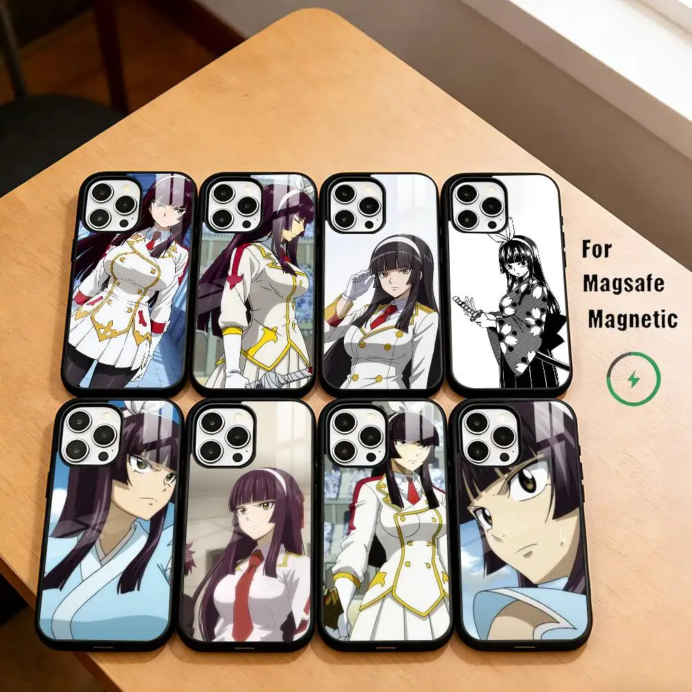 The psychic girl K-Kagura T-Tsuchimiya Phone Case For iPhone17,16,15,14,13,12,11 Plus,Pro Magnetic For Magsafe Wireless Charging