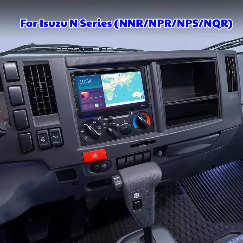 

Автомагнитола Android 15 для Isuzu N-серии (NNR/NPR/NPS/NQR) 7-дюймовая, мультимедийная, с Carplay, 1024*600 QLED, беспроводная, автомобильное радио