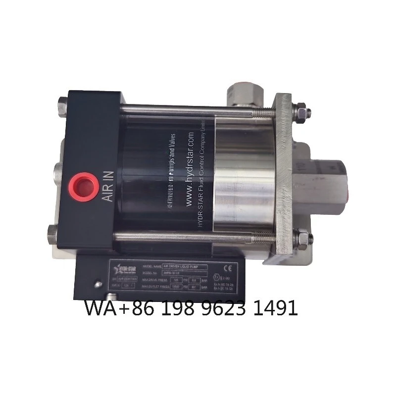 M4 Air Driven Liquid Booster Pump 32-1360Bar High Pressure CO2 Liquid Cylinder Filling Transfer Pump