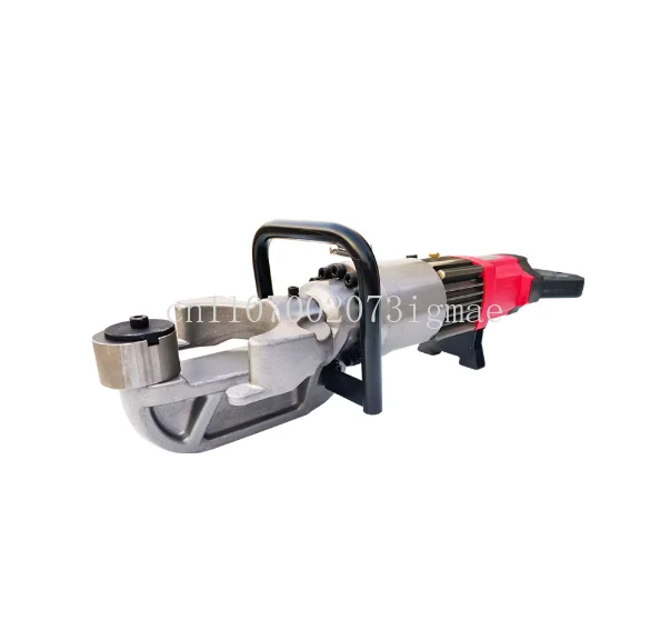 

New Upgrade Electric Hydraulic Steel Bar Bending Machine Portable Rebar Fast Bender Bend Range 12-25MM 220V Construction Tools