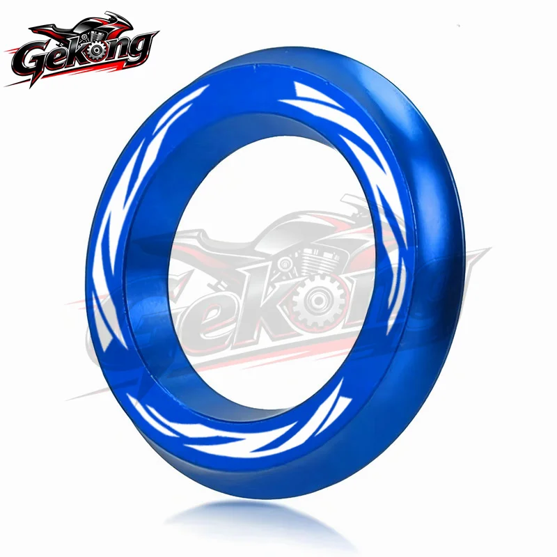 دراجة نارية ثقب المفتاح غطاء خنق حلقة الزخرفية ثقب المفتاح الدائري CNC الألومنيوم لياماها YZF YZF R6 YZF-R25 YzFR3 R15 R125 #2