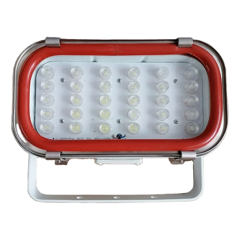 HAIJI TG4-L 30W AC110V/240V DC24V Marine LED Flood Light IP67 Waterproof Stainless Steel Housing Adjustable 3000lm Ship Lighting