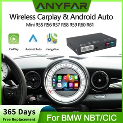 Wireless CarPlay Android For BMW NBT CIC System For BMW 1 2 3 4 5 6 7 Series X1 X3 X4 X5 X6 MINI F56 F15 F16 F25 F26 F48 F01 F10