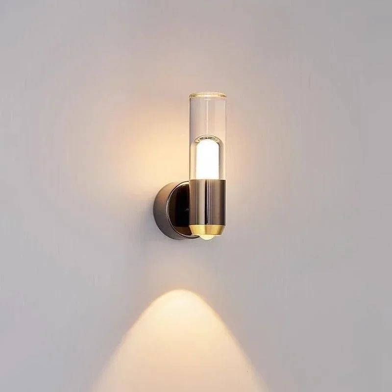 

Nordic Minimalist Wall Lamp Small Hill Bedside Night Light LED Lighting Fixture for Home Decor Living Room Bedroom Study Hallway