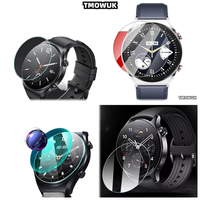 

For Xiaomi Watch Watch S1 S3 Pro S4 Sport, HD Anti-Scratch Protector, Ultra-Thin 9H Hardness Tempered Glass