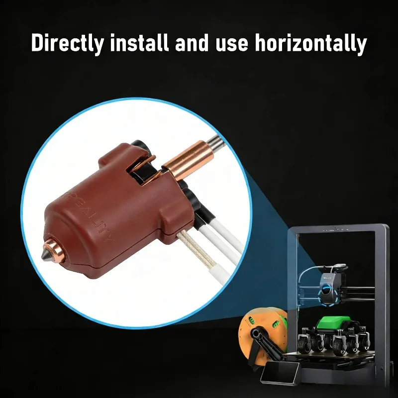 

Integrated Nozzle Extruder Hotend Kit for K1C & Ender-3 V3 3D Printer All-in-One Print Head Stable High Temperature Resistant