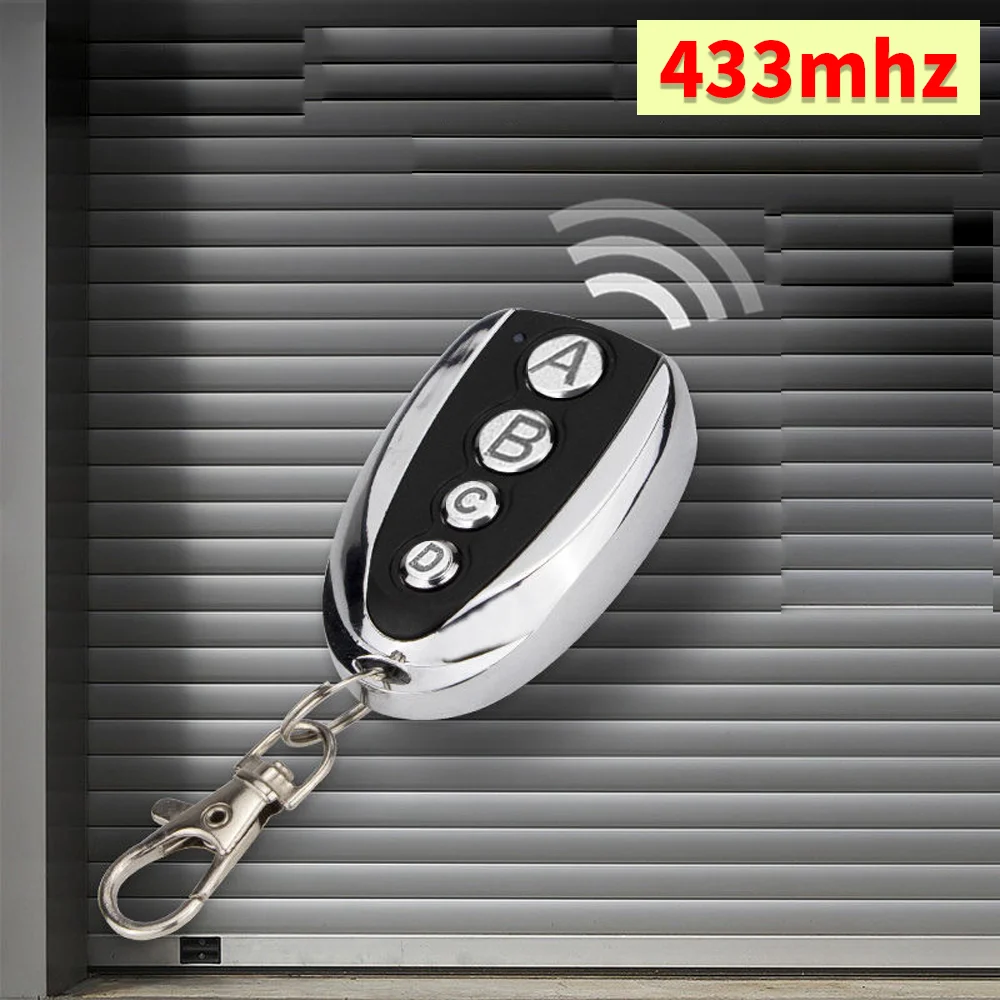 433MHz wireless remote control Clone remote control Universal Garage remote control RF remote control Garage door remote control