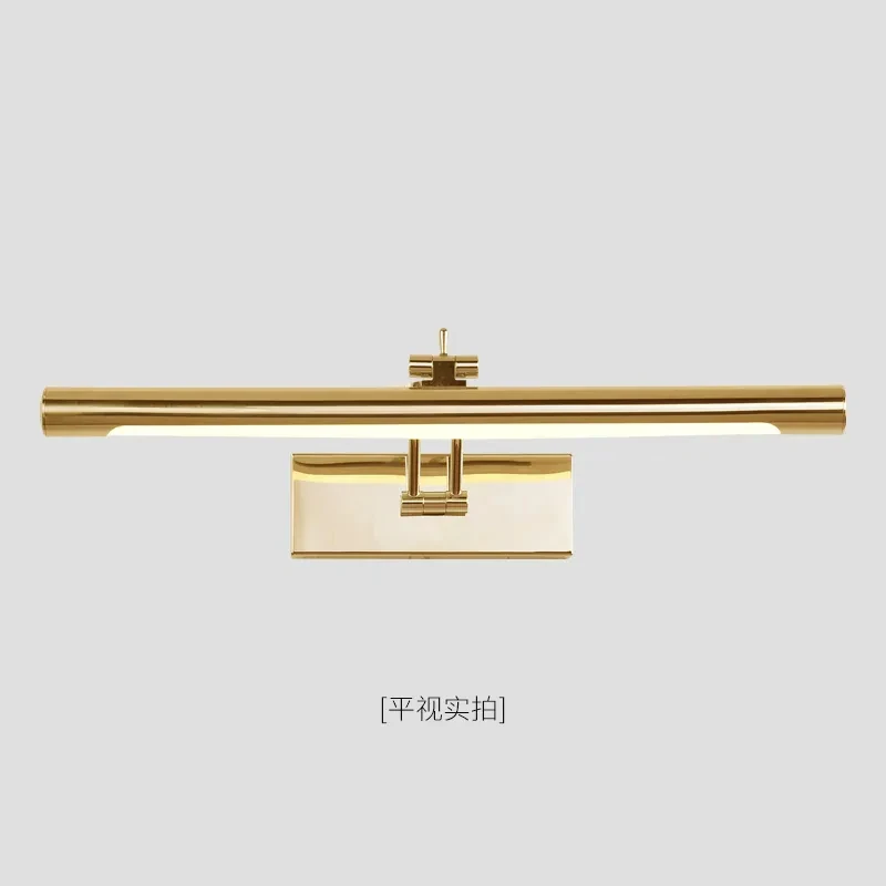 إضاءة الحمام أضواء مرآة LED تحاكي أضواء ماكياج ضوء النهار ديكور الجدار الحديث معرض أضواء خطية أضواء الجدار