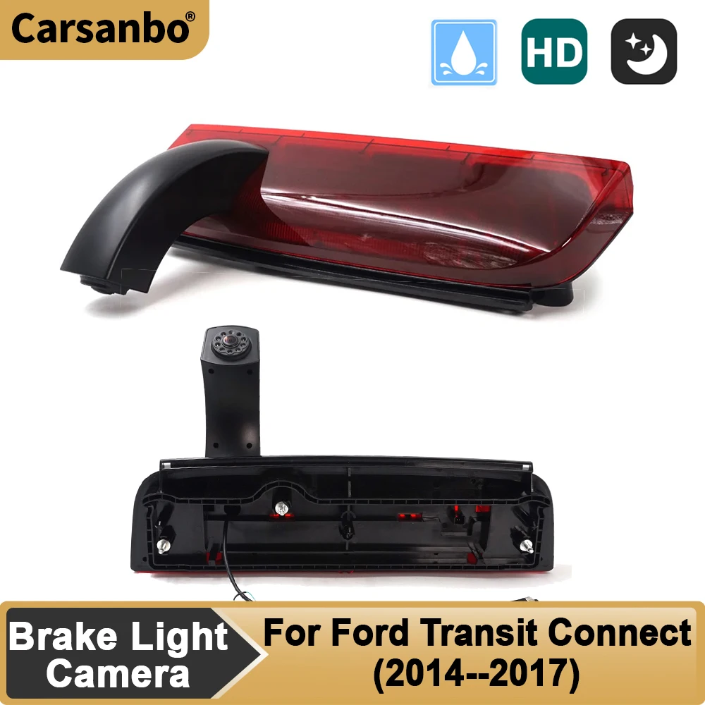 

Carsonbo Van Rear View Camera For Ford Transit Connect 2014 2015 2016 2017 Brake Light Reversing Backup Camera