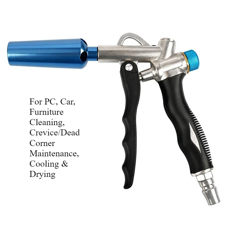 High pressure air pressure gun Adjustable air volume Blow  Large flow Blow dust  soot  Car wash gun Water  Tools