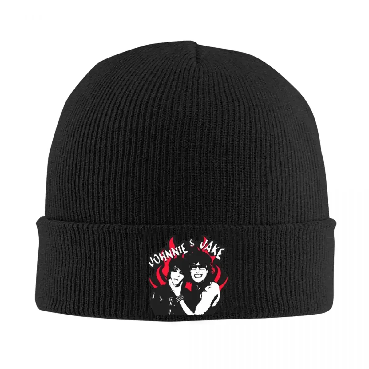 Jake Webber Johnnie Guilbert Knitted Hat Women's Men's Beanie Autumn Winter Hats Acrylic The Tinas Casual Caps