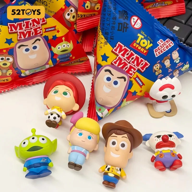 

52TOYS Disney Toy Story Minime Series Blind Box Cute Mini Figurine Desktop Ornament Home Decoration For Trendy Toy Collectors