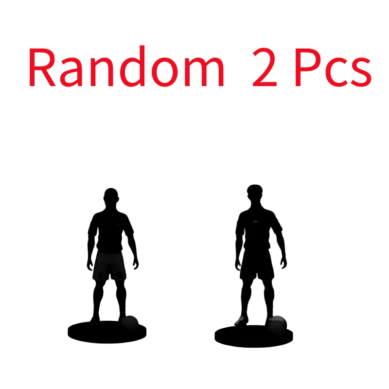 Fußballstar-Actionfigur, Realistische Fußballspieler-Sammelfigur für Fans, Schreibtisch-Dekoration & Geschenk