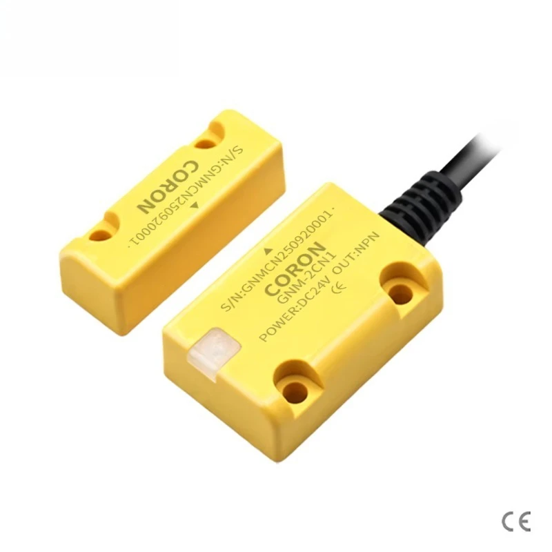 Magnetic Safety Door Lock Reed Switch DC24V NPN PNP NO NC IP67 Enhanced Security RFID Sensing GNM Series New Sensor