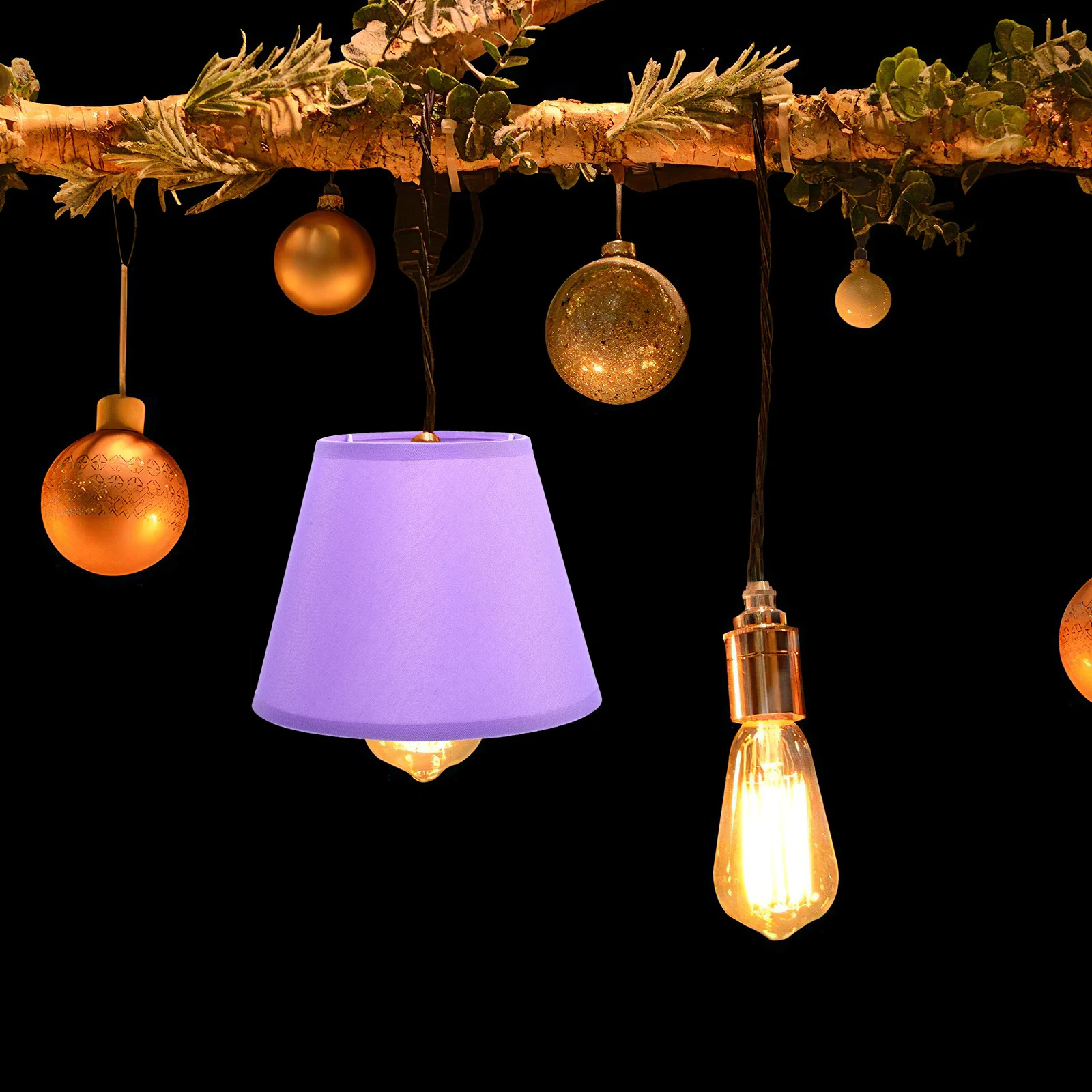 عاكس الضوء الحديث لمصباح مكتبي مصباح الطاولة استبدال المنزلية السرير ضوء الظل الكتان النسيج غطاء مصباح أرضي