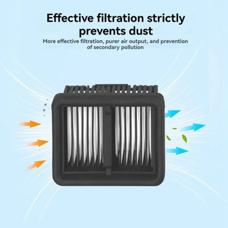 A83G-4PCS Vacuum Roller Brush HEPA Filter Set For Dreame T60 / T60 Ultra Robot Vacuum Cleaner Spare Parts Vacuum Brush Filter
