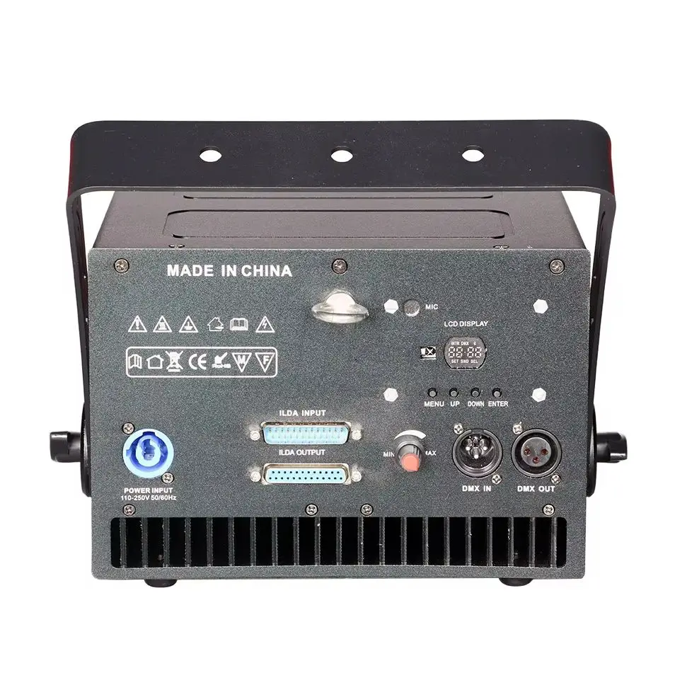 5W 6W 8W 10W Animation RGB Laser Projector 30Kpps Scanner Beam Laser Lighting Show Dj Disco Lamp Christmas Party Stage