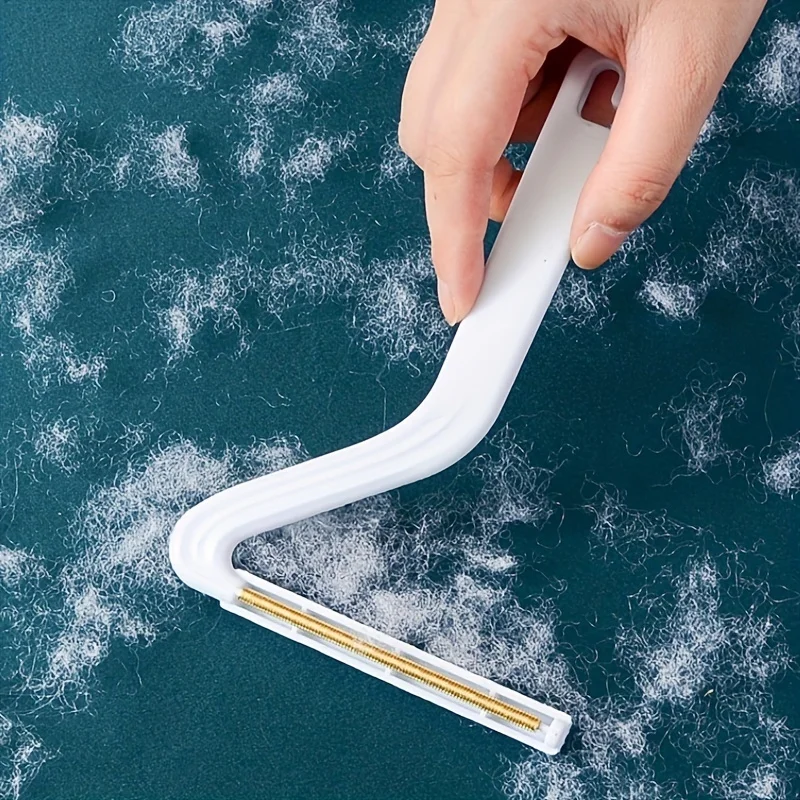 Portable Lint Remover Pet Hair Remover Brush Carpet Wool Coat Clothes Lint Pellet Manual Shaver Removal Scraper Cleaning Tool