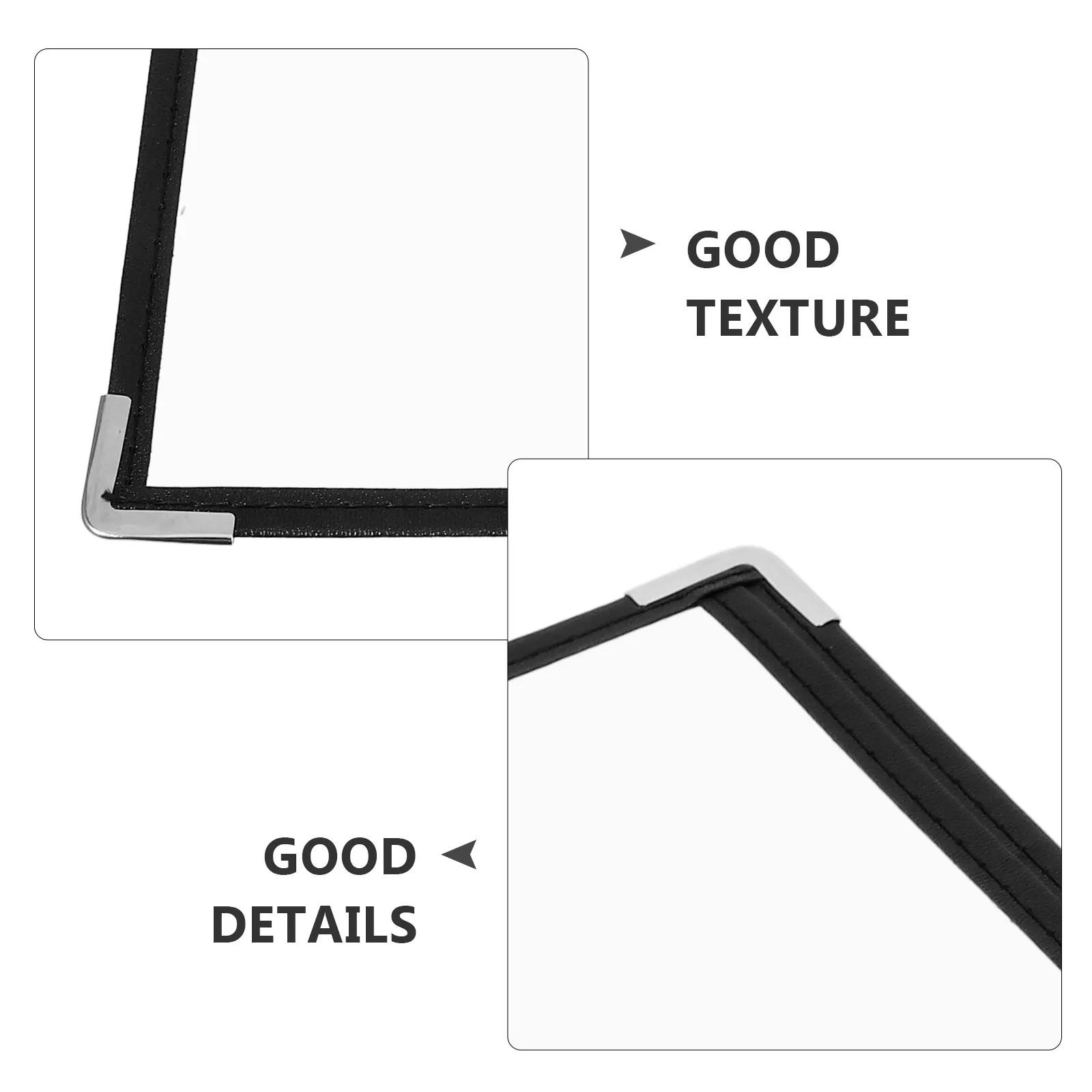 

Прозрачная обложка для меню из ПВХ, двусторонняя, съемная папка для меню кафе и баров, органайзер большой вместимости