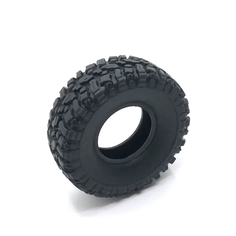 WPL Remote Control Car Hub Soft Tire Skin Crushed Stone Tire Skin for 1/16 All Series JJRC Feiyu Henglong Metal Upgraded Wheels