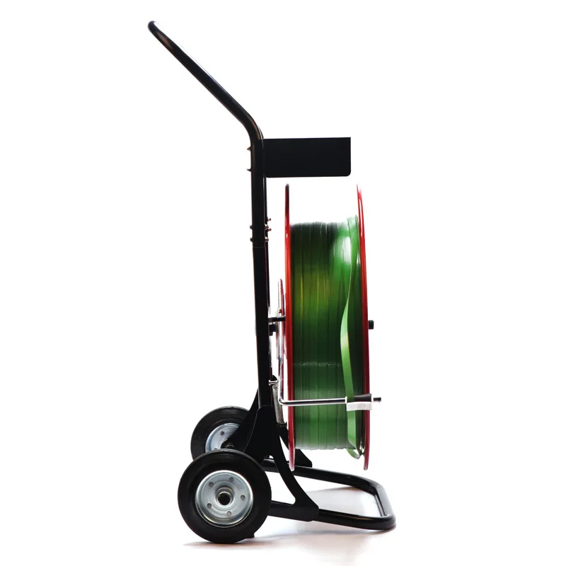Small cart with disc cart Disc Large round disc belt Toolbox Quick fiber belt Thickened iron 3
