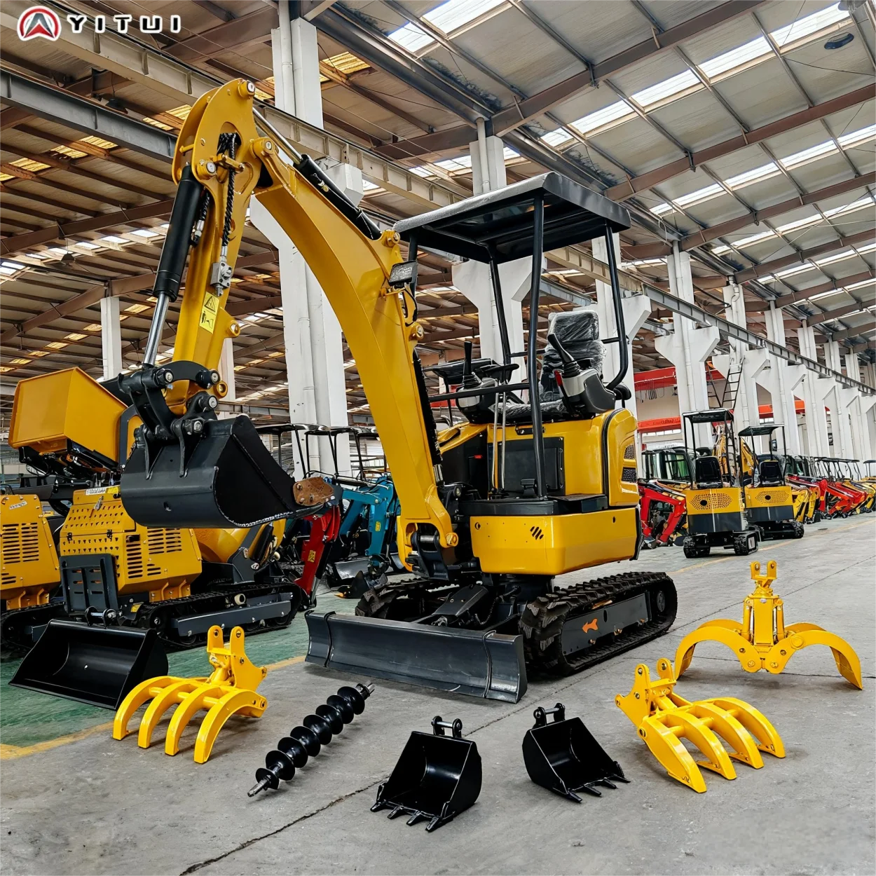 

Mini Excavators Kubota Engines Multi-Functional Multiple Accessories Quick Delivery Customized Mini Crawler Excavators