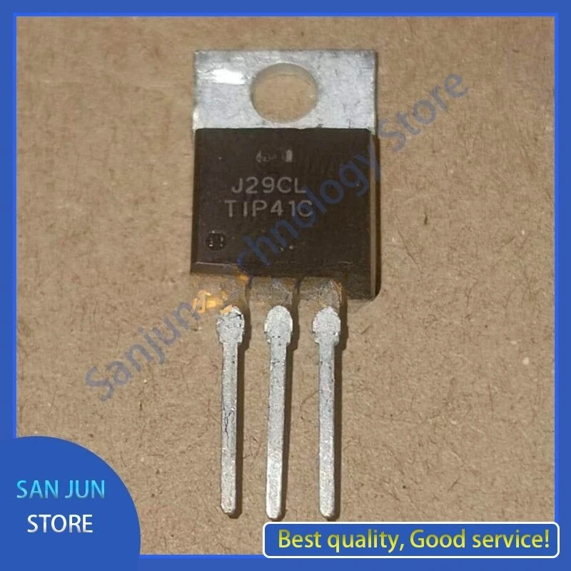 

new TIP41C T1P41C TO-220 NPN Power Transistor Through Hole