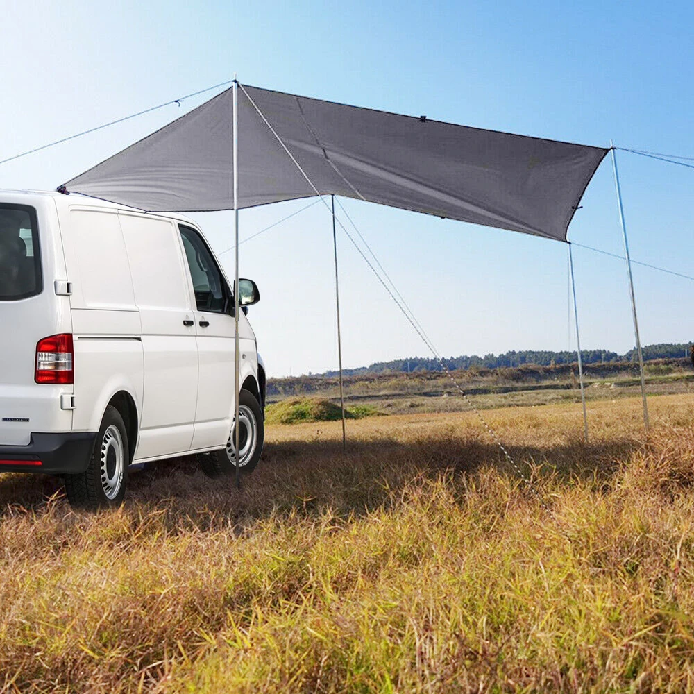 Awning Waterproof Tent Shade Ultralight Awning Canopy Sunshade Outdoor Camping Side Car Tent For VW T4 T5 T6 Motorhome Caravan
