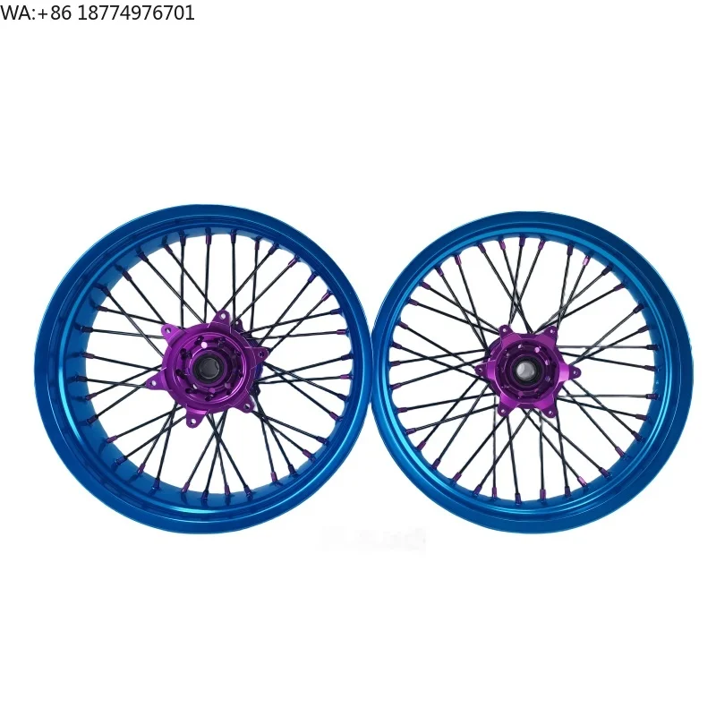

17 Inch Forge Motorcycle Spoke Wheel Sets for KTM Supermoto