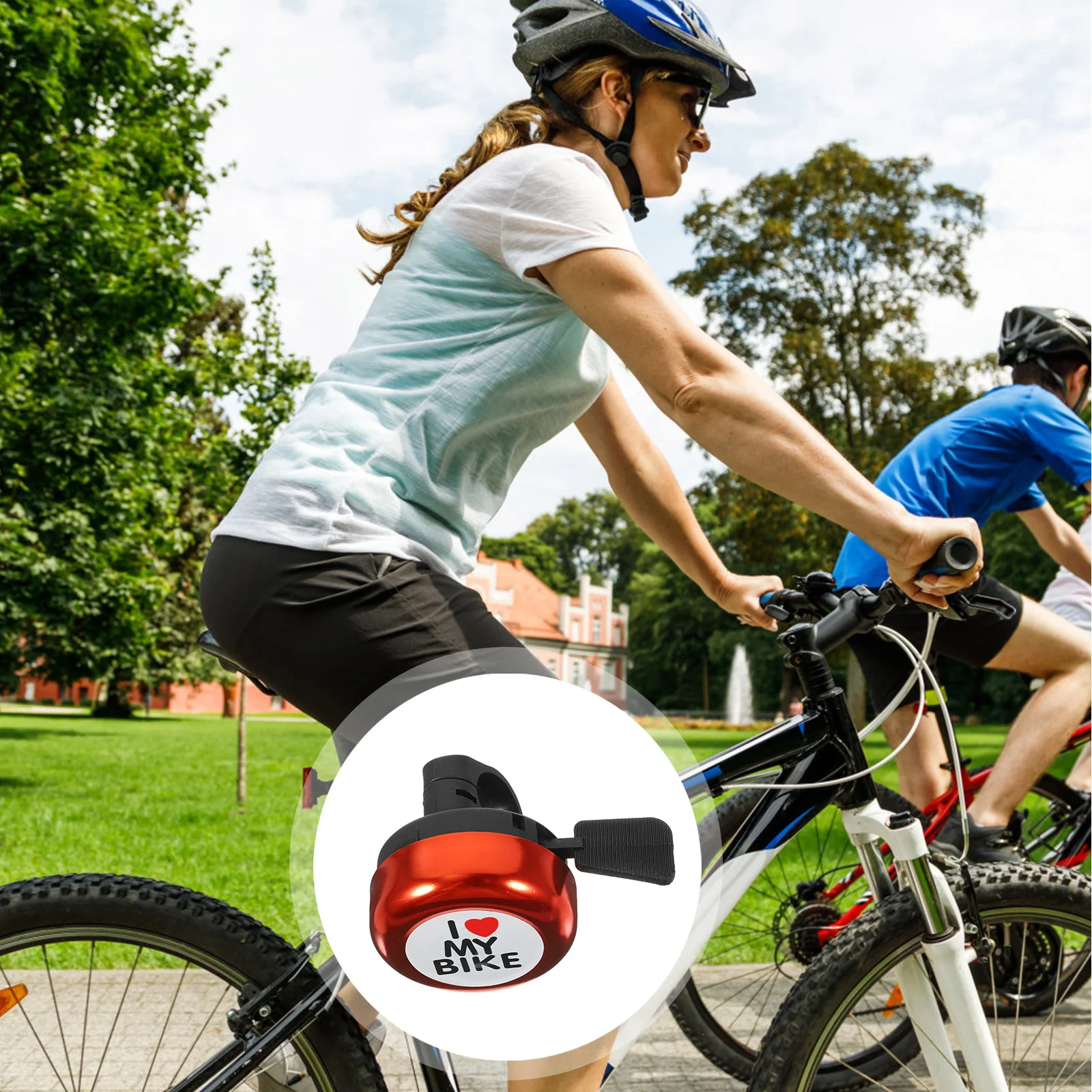 Ring Bell New Safe Printed Sound Horn Warning Accessory 22mm Pipe Handlebar Crisp Ringtone Antirust