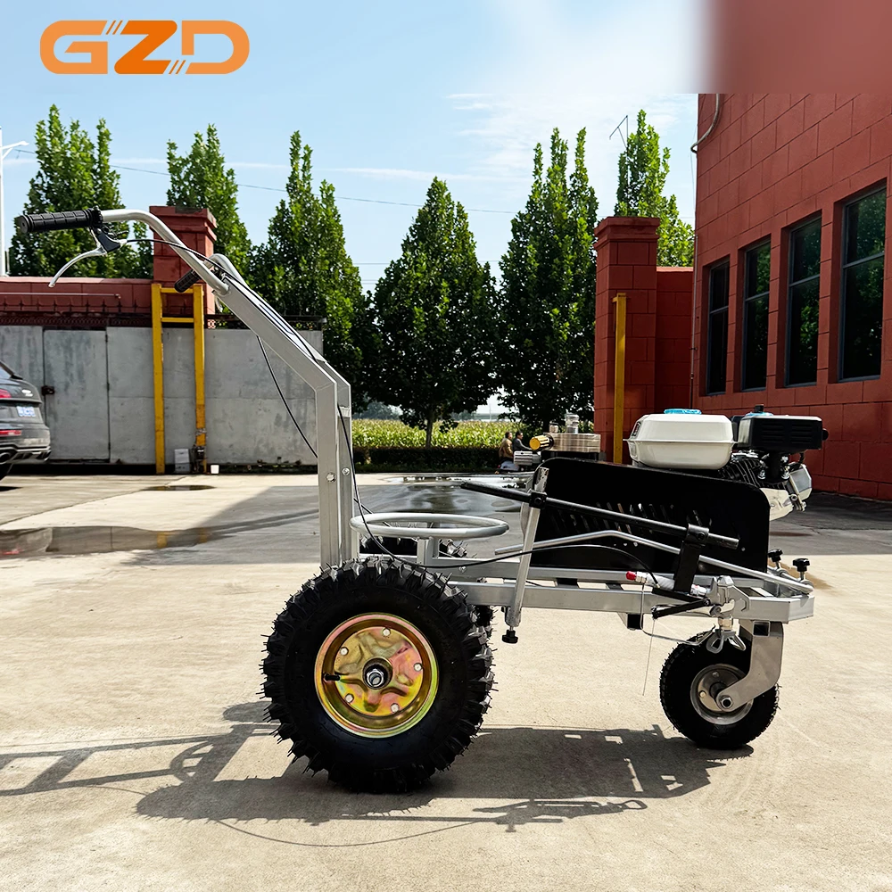 High Efficiency New  Cold Spray Road Marking Machine Water-Based Paint Marker For Traffic Lines & Construction Sites