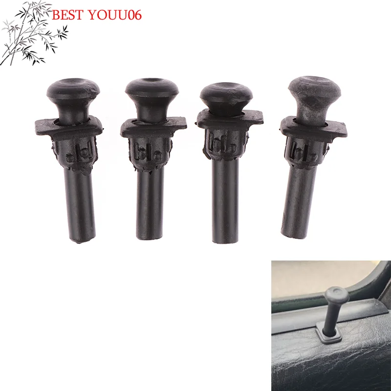 (YOUU06)4pc Auto Door Lock Pin Pull Knobs 191837187 For Golf Mk2 Mk3 2 3 Scirocco Passat B2 Replacement Car Accessories