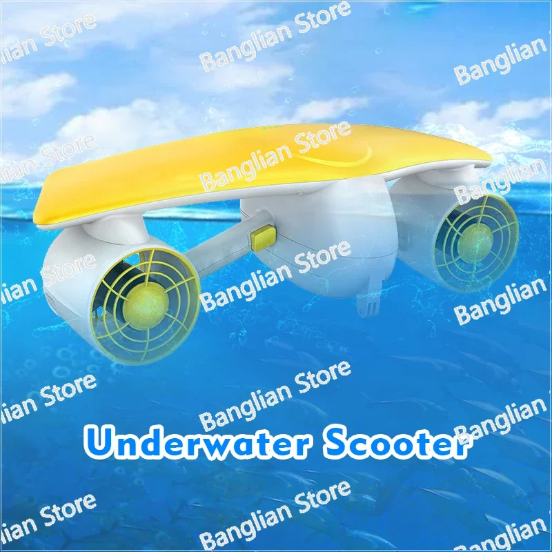 UnderwaterScooter Booster Swimming Thruster Handheld Diving Equipment Electric Floatboard Power Surfboard W7