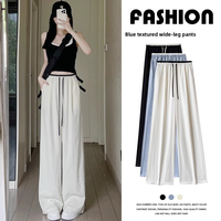 Modern Office Essentials: Stylish Loose Wide-Leg Trousers