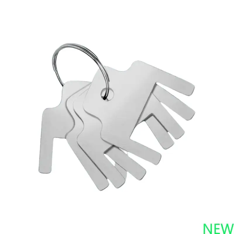

Многофункциональный ключ дозатора бумаги 6pcs Портативный прочный коммерческий ежедневное использование