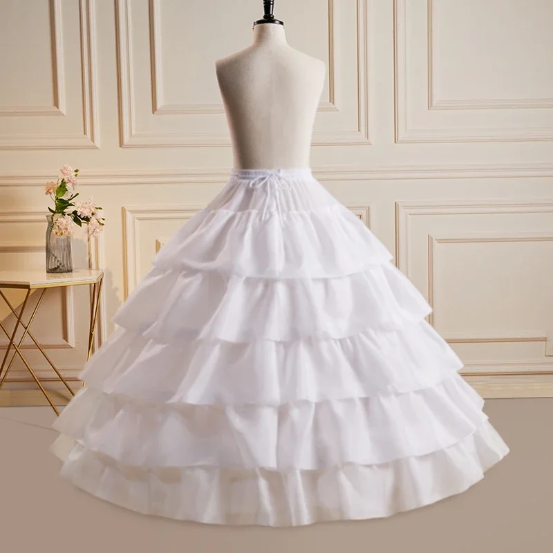 Bridal Bridal Dress Skirt Support Super-top Adjustable Fishbone Steel Ring Neatly Skirt Puffy Skirt Long Dress Petticoat