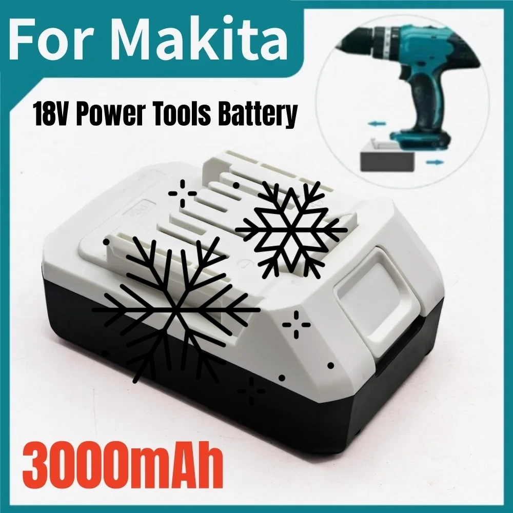 New For Makita 18V 3.0Ah BL1813G BL1811G BL1815G BL1820G BL1813G BL1811G 195608-4 Power Tools Li-ion Battery