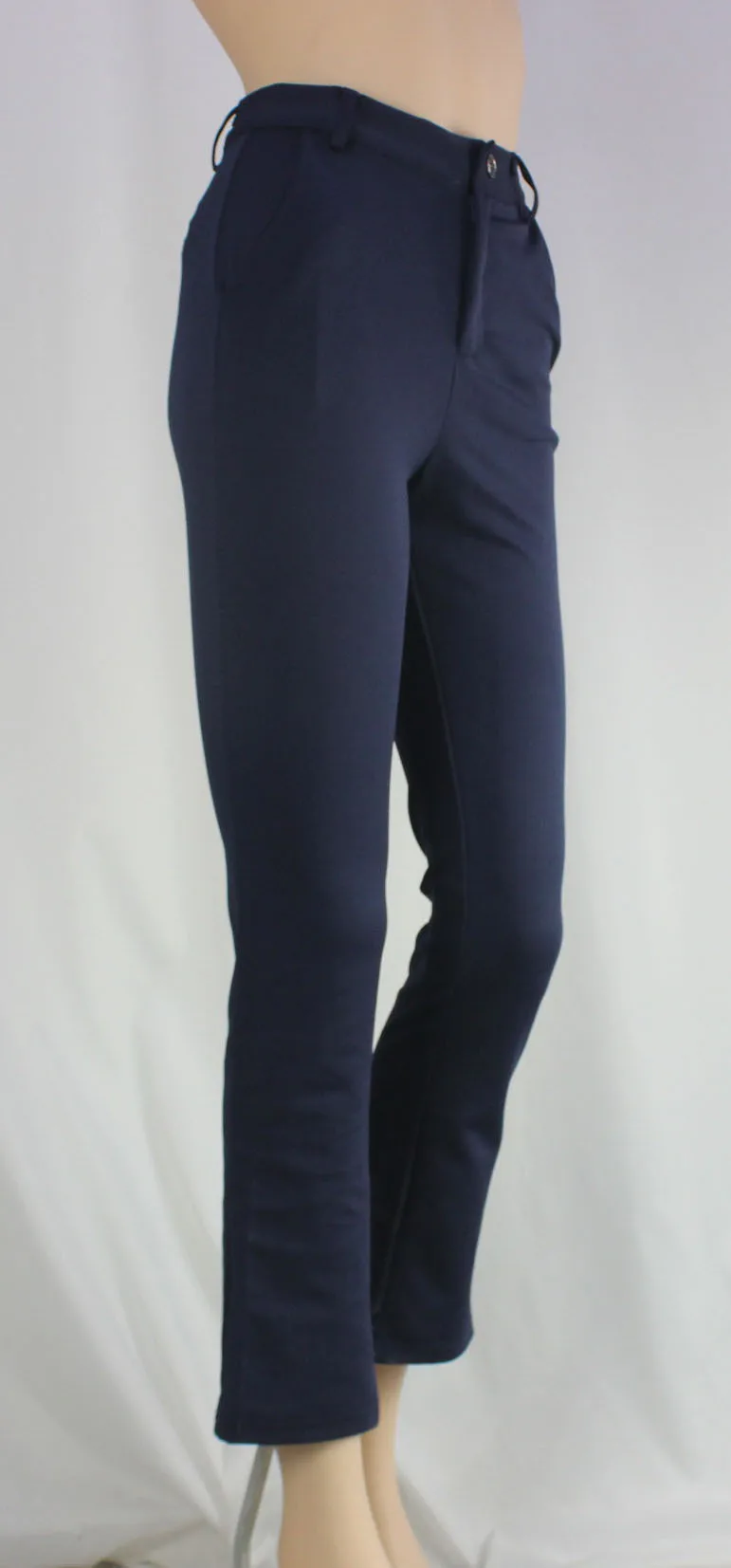Damen Business Casual Hosen, Bequeme Bürokleidung mit Taschen, Elegante Regular Fit Arbeitshosen – Detail 5