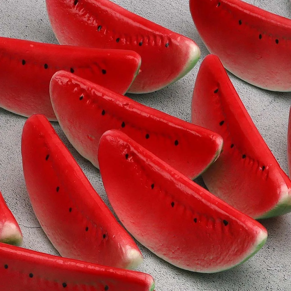 1pcs Simulation Watermelon Foam Fruit Model Decoration Cross-border Photography Props Home Window Display Decoration