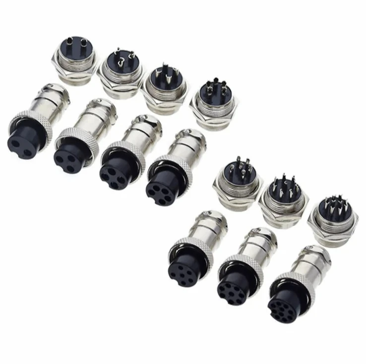 1 комплект GX16 2/3/4/5/6/7/8/9/10-контактный 16 мм L70-78, мужская круглая авиационная розетка, разъем рамы распределения