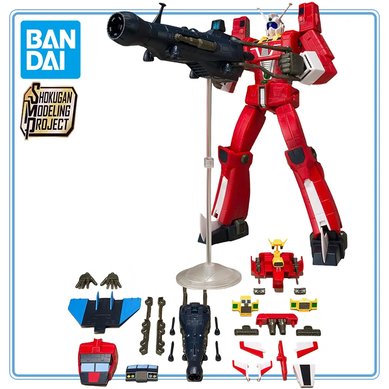 

BANDAI Shokugan Original Densetsu Kyojin Ideon Ideon Candy Toy SMP Hatsudou Set Renewal Ver. Action Figure Gifts Toys