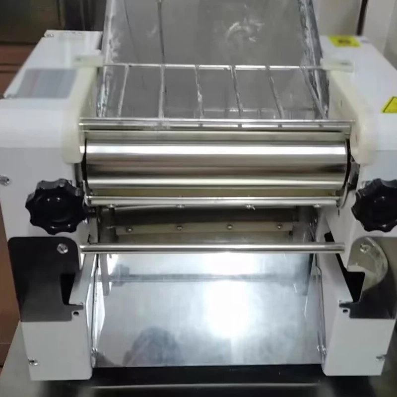 High Quality Stainless Steel Electric Dough Press Adjustable Thickness Noodle Press