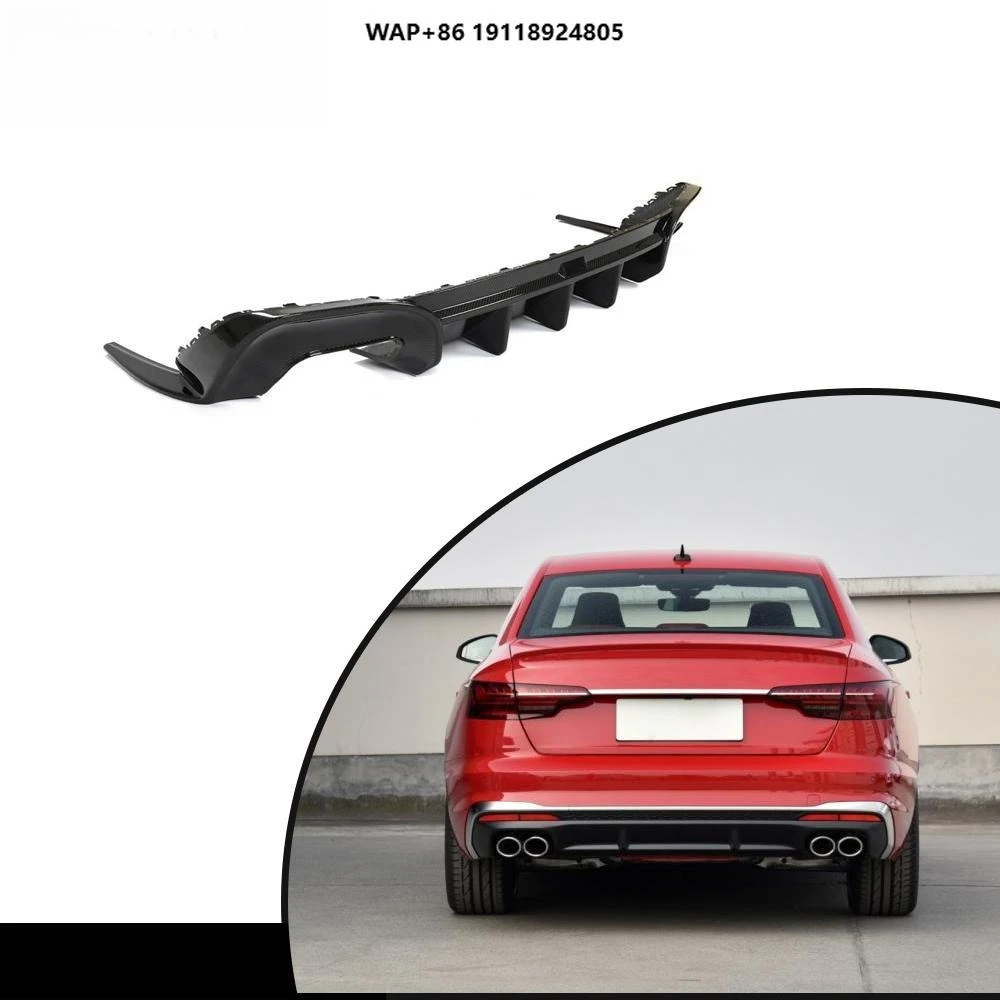 

Performance Upgrade Pre-preg Carbon Fiber Bumper Lip Spoiler for A4 Sline S4 2020-2021