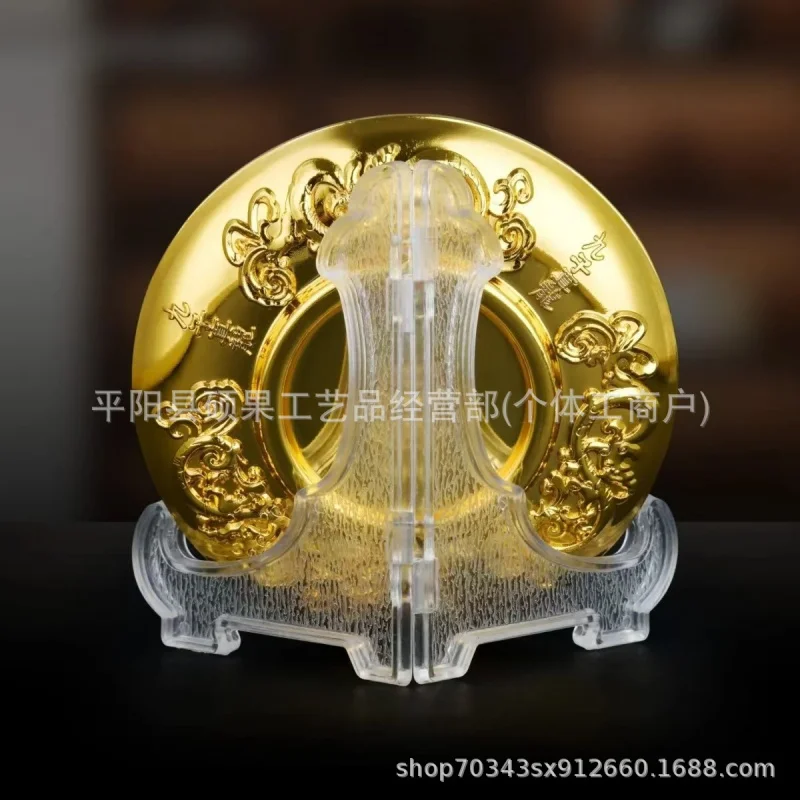 Five Ox Patterns Plate Five Ox Figures Platter Fortune-Attracting Ornament TikTok Quality Live Streaming Decorations Meeting sal